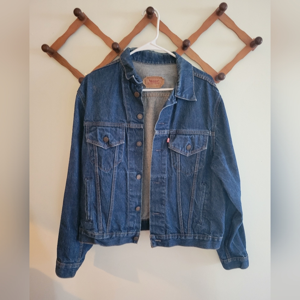 Vintage Levi's Blue Jean Jacket Classic Trucker Style